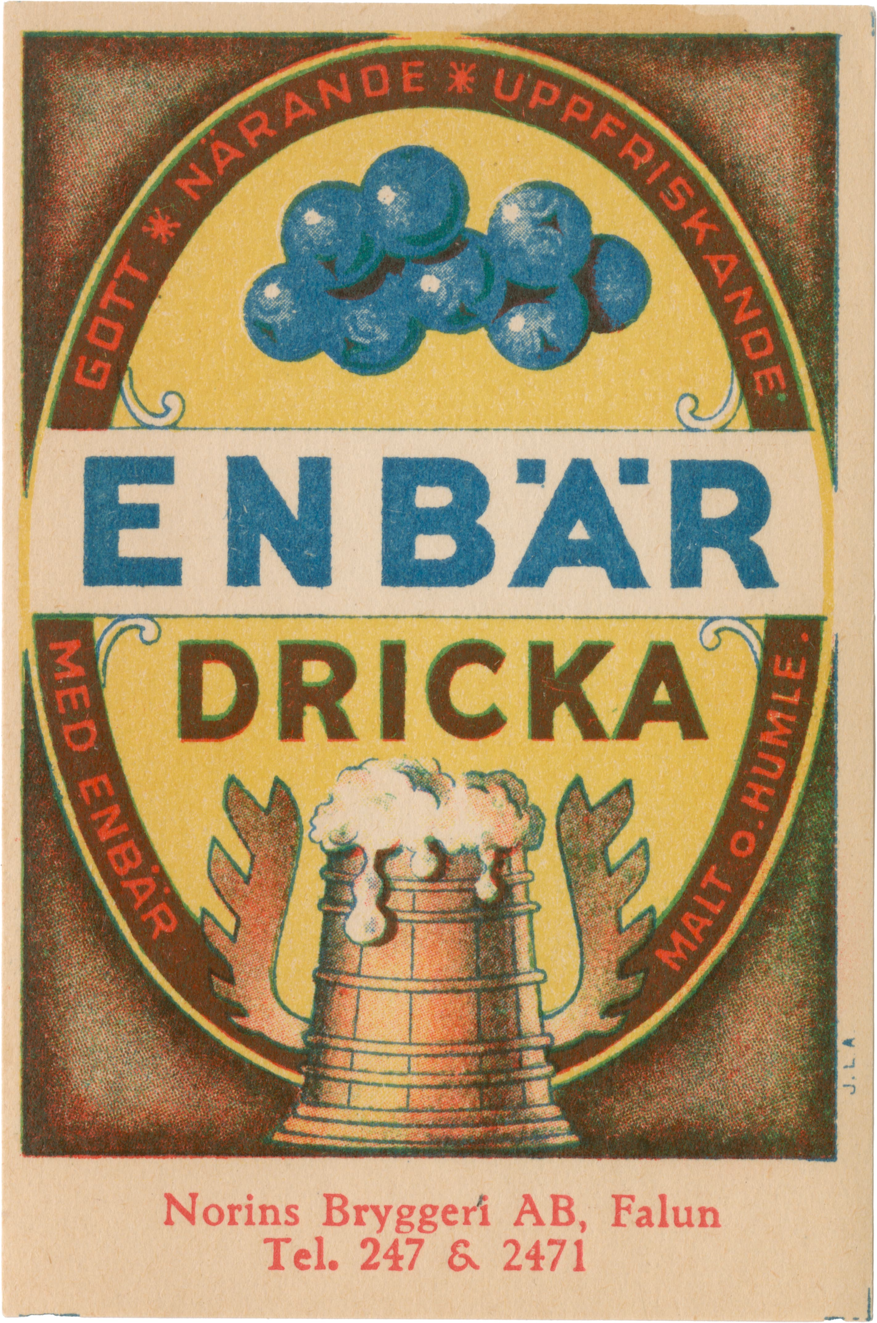 Enbärdricka