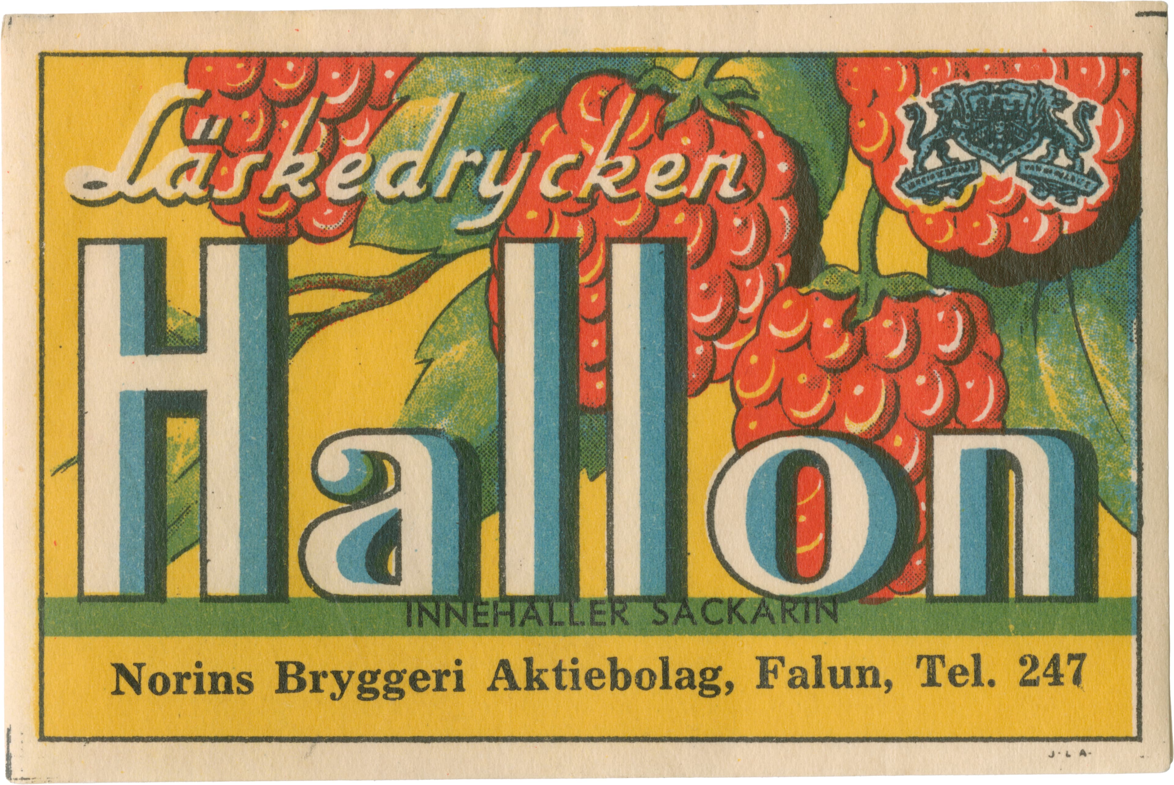 Läskedrycken Hallon